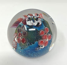 Load image into Gallery viewer, Josh Simpson Contemporary Glass: 3&quot; Heart Inhabited Planet