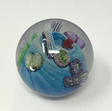 Load image into Gallery viewer, Josh Simpson Contemporary Glass: 3&quot; Heart Corona Inhabited Planet