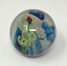 Load image into Gallery viewer, Josh Simpson Contemporary Glass: 3&quot; Heart Corona Inhabited Planet