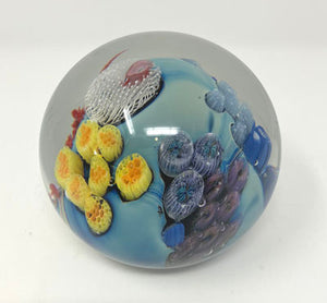 Josh Simpson Contemporary Glass: 3.5" Heart BNM Megaplanet 2.4.24