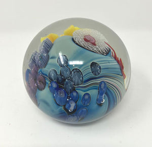 Josh Simpson Contemporary Glass: 3.5" Heart BNM Megaplanet 2.4.24