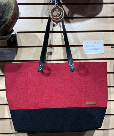 Katherine MacColl: Red Speckled Large Tote