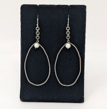 Load image into Gallery viewer, Katie Rosenblatt: Long Pod With Pearl Earrings