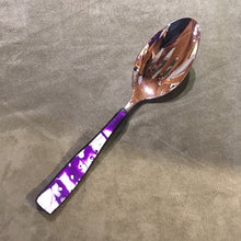 Load image into Gallery viewer, Lynn Hurley Designs: Large Slotted Spoon in Purple