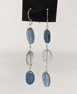 Rebecca Rose: Kyanite Earrings