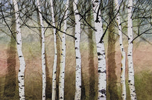 Load image into Gallery viewer, Polly French: 5 Cards, Birches