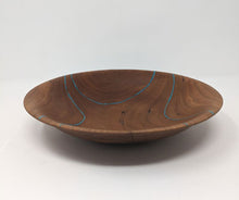 Load image into Gallery viewer, Sandy Renna: Cherry Bowl With Turquoise Inlay