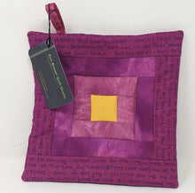 Load image into Gallery viewer, Ann Brauer: Raspberry Pink Potholder