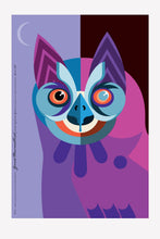 Load image into Gallery viewer, Don Carter: Purple Owl Print